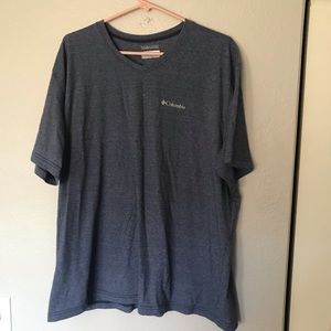 Dark blue heather Columbia v neck
